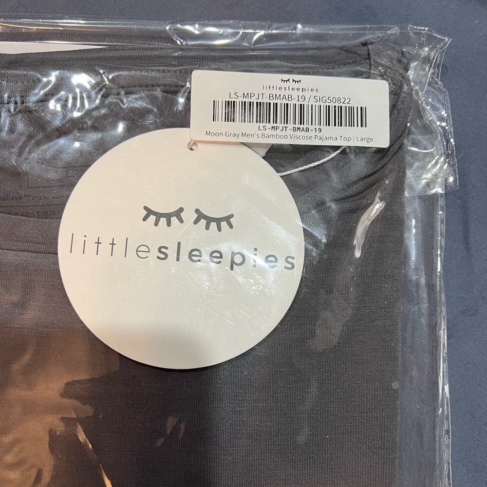 Little Sleepies Men’s Large Long Sleeve Pajama Top